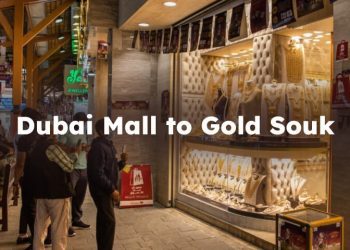 Dubai Mall to Gold Souk, Gold Souk to Dubai Mall