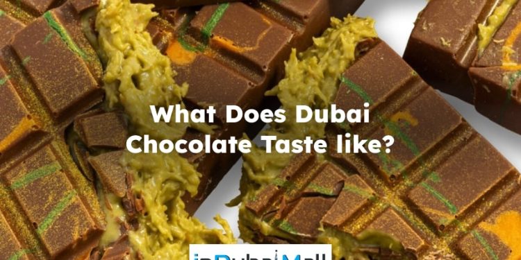 What Does Dubai Chocolate Taste Like? dubai chocolate flavor