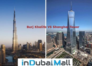Burj Khalifa vs Shanghai Tower