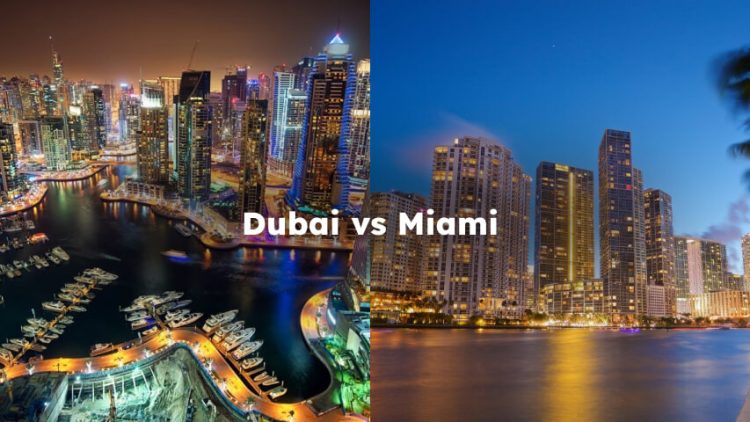 Dubai vs Miami , Miami vs dubai