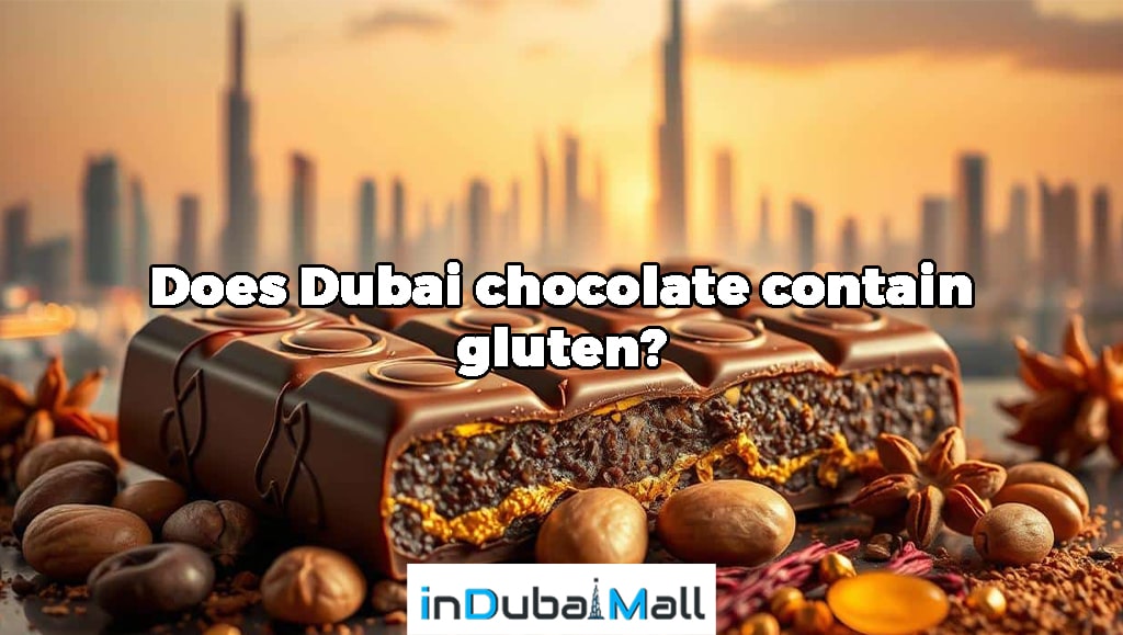 Does Dubai chocolate contain gluten?