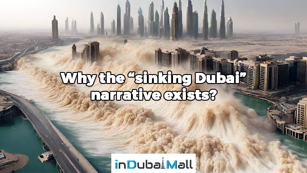 is dubai sinking