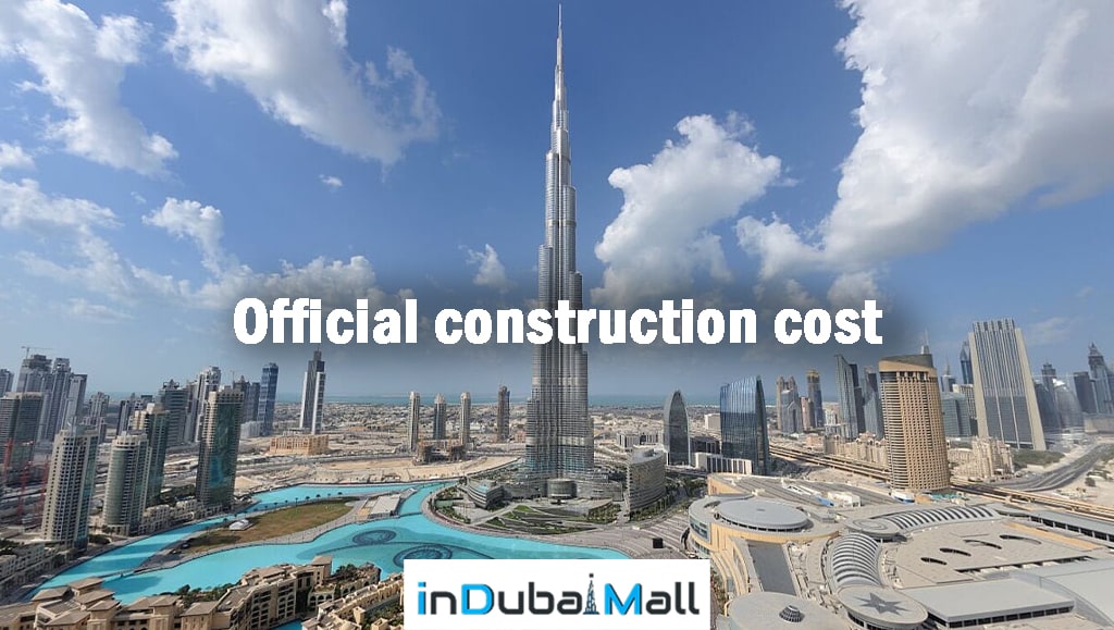 how much did it cost to build the burj khalifa