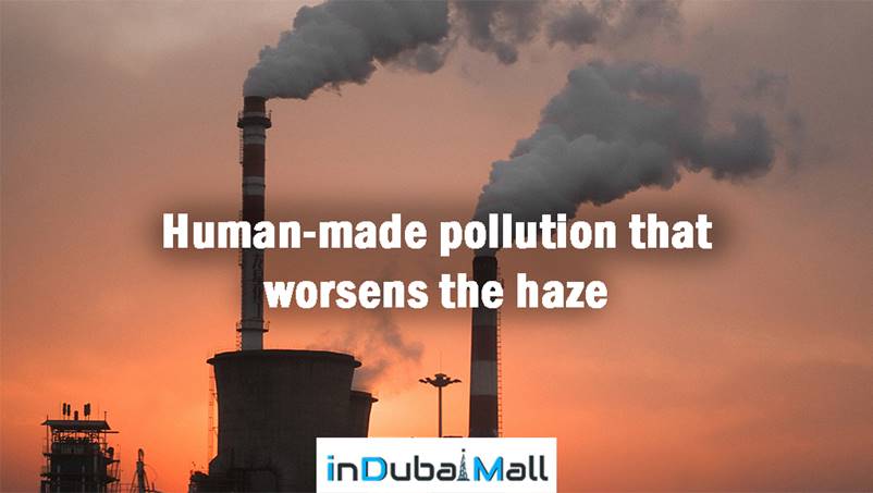 why is dubai always hazy