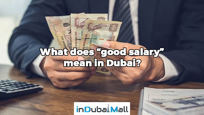 is 50000 aed a good salary in dubai