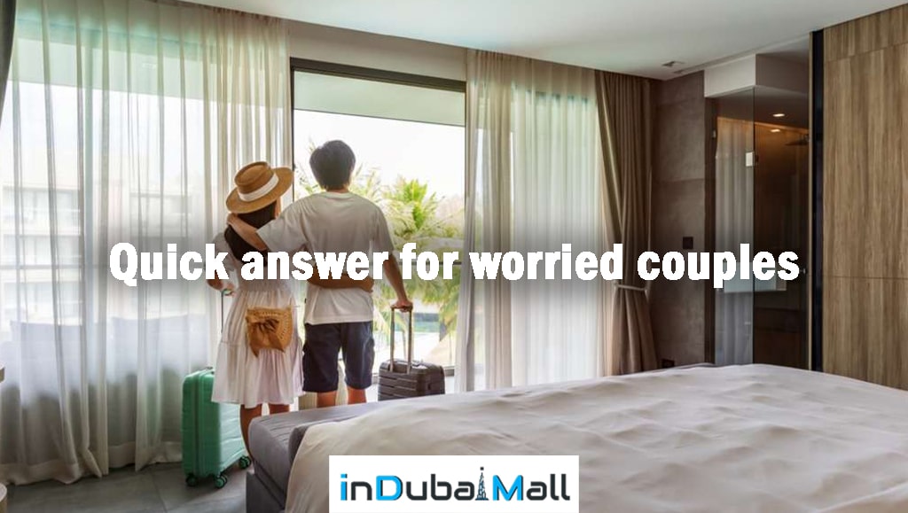 can unmarried couples stay in hotels in dubai
