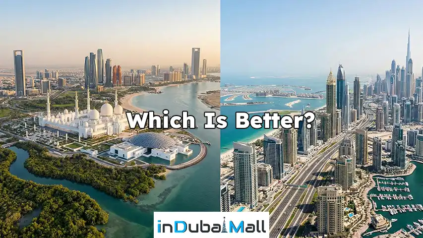 is abu dhabi the same as dubai