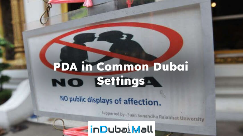 public display of affection in uae